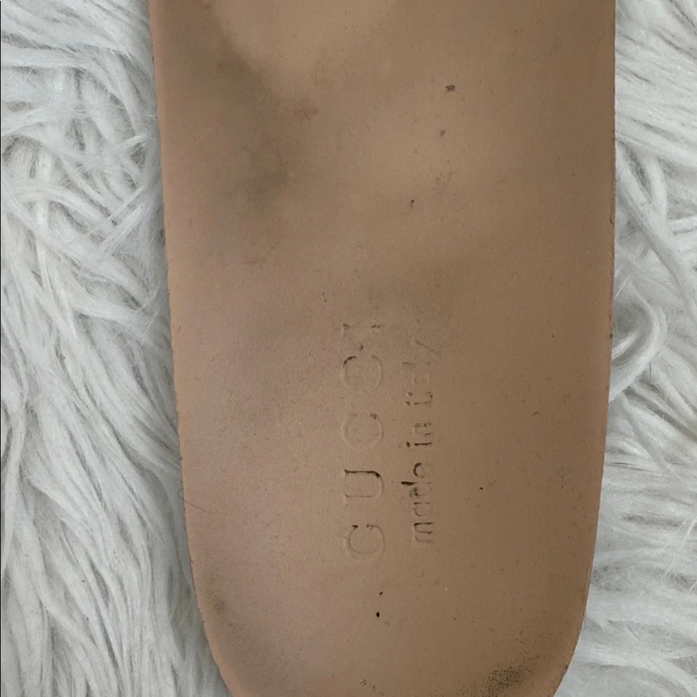 GUCCI ACE Black Sneakers with Red and Gold Accents bee 5 - Picture 12 of 16